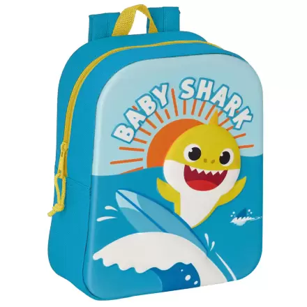 Baby Shark 3D táska hátizsák 33cm termékfotó