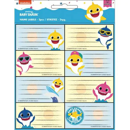 Baby Shark füzetcímke 16 db-os termékfotó