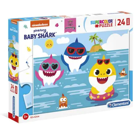 Baby Shark Maxi puzzle 24db-os termékfotó
