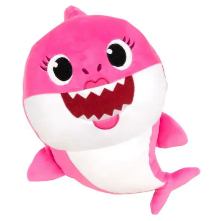 Baby Shark Mommy Shark plüssfigura hanggal 17cm termékfotó