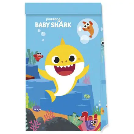 Baby Shark Papírzacskó 4 db-os termékfotó