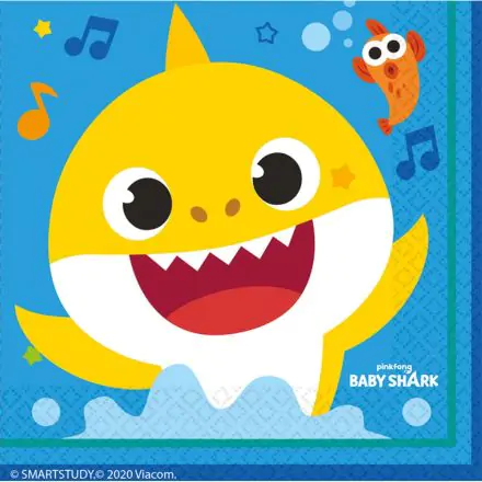 Baby Shark szalvéta 16 db-os 33*33 cm termékfotó