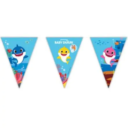 Baby Shark zászlófüzér termékfotó
