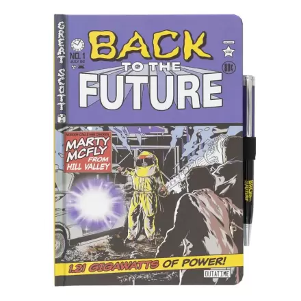 Back to the Future A5 premium notebook + pen termékfotója