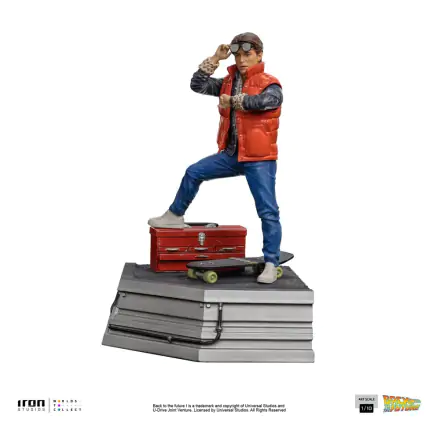 Back to the Future Art Scale 1/10 Marty McFly szobor figura 20 cm termékfotója