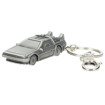 Back to the Future Delorean 3D fém kulcstartó termékfotója