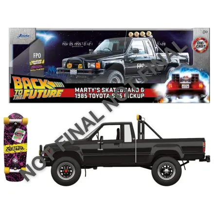 Back to the Future Diecast jármű 1:24 Marty's Skateboard 1985 Toyota termékfotó