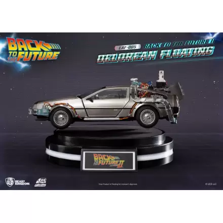 Back to the Future Egg Attack Floating Back to the Future II DeLorean Standard Version szobor figura 20 cm termékfotója