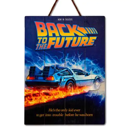 Back to the Future Faart 3D fa anyagú poszter festmény termékfotó