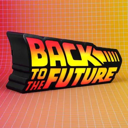 Back to the Future Logo LED lámpa 25 cm termékfotója
