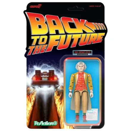Back to the Future ReAction+ akciófigura Wave 02 Dr. Emmett Brown (2015) termékfotó