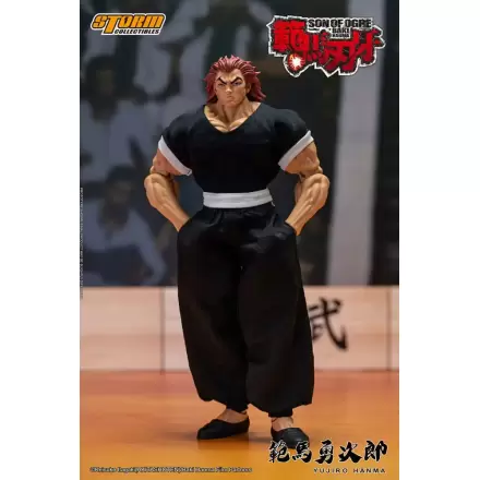 Baki 1/12 Yujiro Hanma akciófigura 18 cm termékfotó