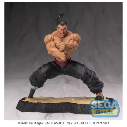 Baki-Dou Luminasta Kaioh Retsu PVC figura 15 cm termékfotó
