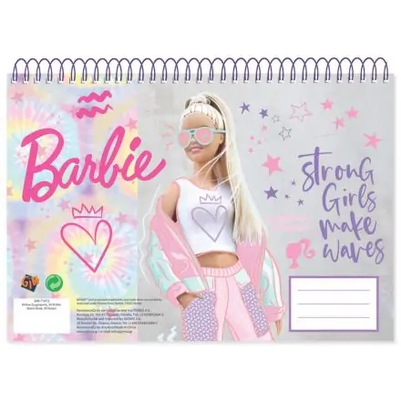 Barbie A/4 spirál vázlatfüzet 30 lapos termékfotó