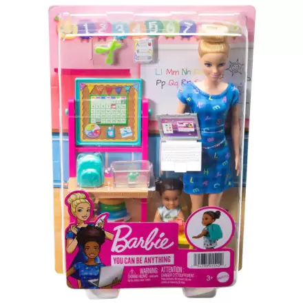 Barbie Caucasian Teacher játék baba termékfotója