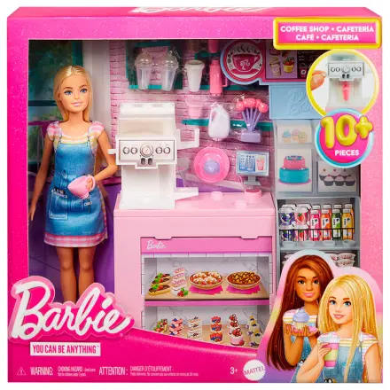 Barbie Coffee Shop játék baba termékfotó