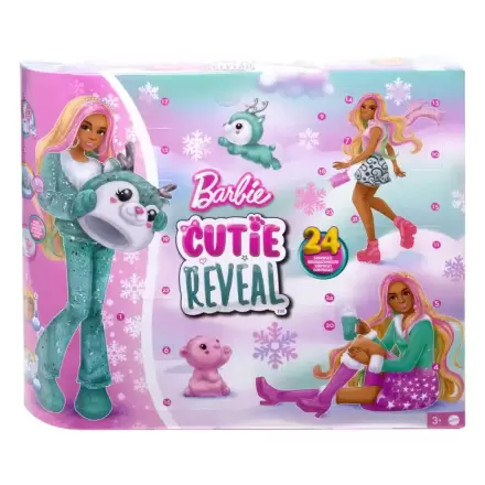Barbie Cutie Reveal adventi kalendárium és játék baba termékfotó