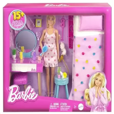 Barbie hálószoba és játék baba termékfotója