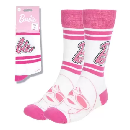 Barbie Logo White zokni 36-43 termékfotó