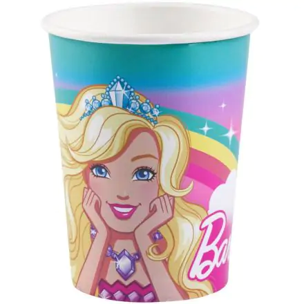 Barbie papír pohár 8 db-os 250 ml termékfotó
