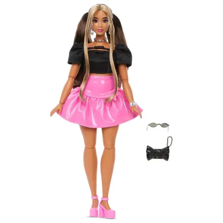 Barbie pink skirt játék baba termékfotó