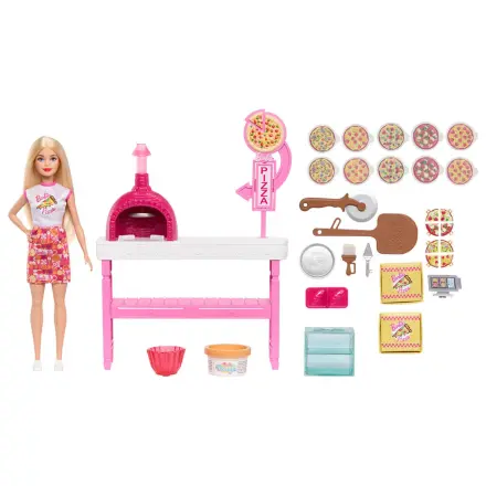 Barbie Pizza Chef játék baba termékfotó