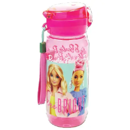 Barbie Shine Bright műanyag kulacs akasztóval 600 ml termékfotó