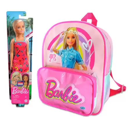 Barbie táska hátizsák és játék baba termékfotója