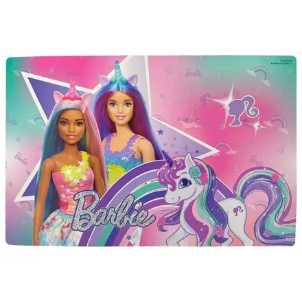 Barbie Unicorn tányéralátét 43x28 cm termékfotó