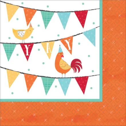 Barnyard, Pata tanya szalvéta 16 db-os 25*25 cm termékfotó