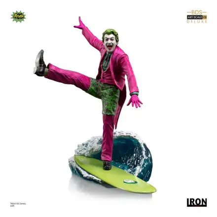 Batman 1966 Deluxe BDS Art Scale 1/10 The Joker szobor figura 23 cm termékfotó
