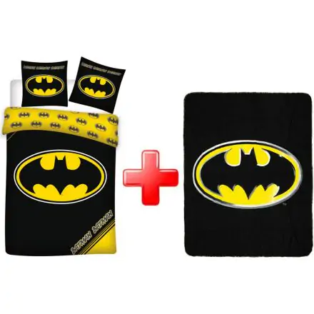 Batman ágyneműhuzat és polár takaró szett termékfotó