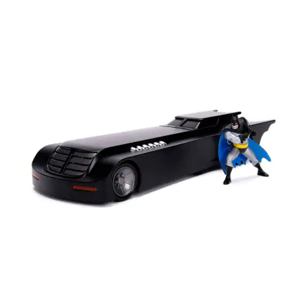 Batman Animated Series Metals Diecast Model 1/24 Batmobile és figura termékfotó
