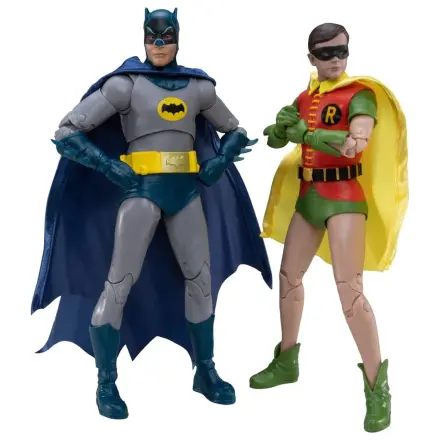 Batman Classic TV Series DC Multiverse McFarlane Collector Edition 2 db-os akciófigura csomag Batman and Robin 18 cm termékfotó