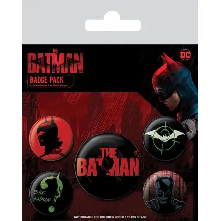 Batman kitűző csomag (5 darab) The Batman termékfotó