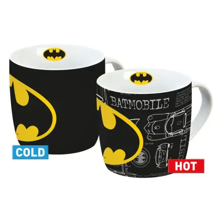 Batman Logo Hőre változó bögre termékfotó