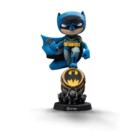 Batman Mini Co. Batman on Bat-Signal (Blue Variant) PVC figura 19 cm termékfotó