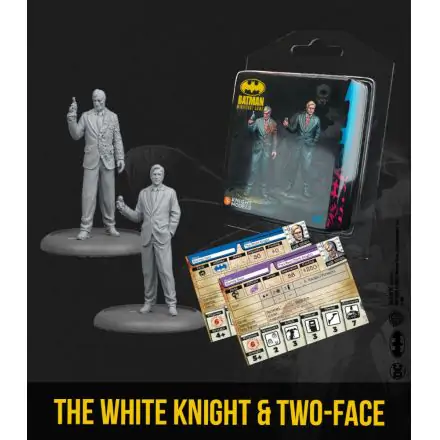 Batman Miniature Game Miniatures The White Knight & Two-Face Angol nyelvű termékfotó