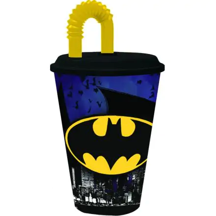 Batman szívószálas pohár, műanyag 430 ml termékfotó