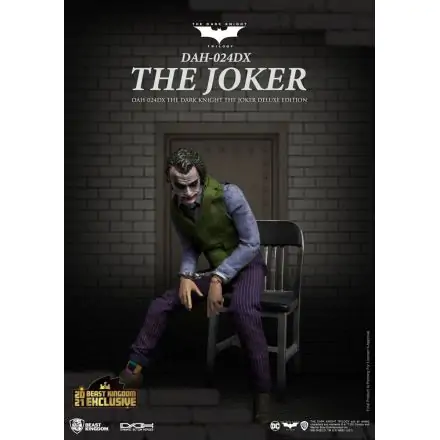 Batman The Dark Knight Dynamic 8ction Heroes 1/9 The Joker Deluxe Version akciófigura 21 cm termékfotója