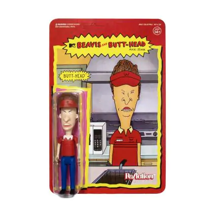Beavis & Butt-Head ReAction Wave 1 Burger World Butthead akciófigura 10 cm termékfotó