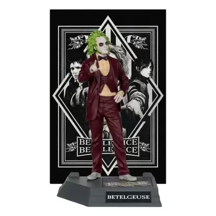 Beetlejuice Beetlejuice Movie Maniacs PVC Statue Beetlejuice 17 cm termékfotója