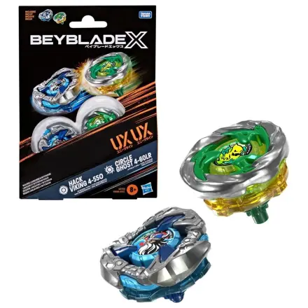 Beyblade X Hack Viking 4-55O & Circle Ghost 4-60LR termékfotó