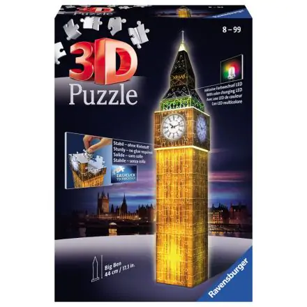 Big Ben 3D puzzle 216db-os termékfotó