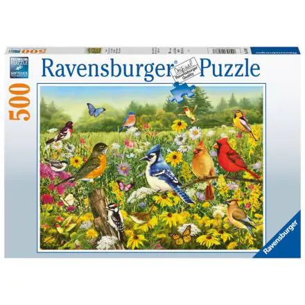 Birds in the meadow London puzzle 500db-os termékfotó
