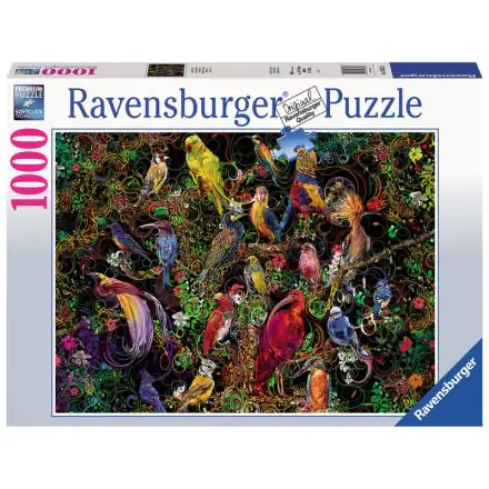 Birds of art puzzle 1000db-os termékfotó