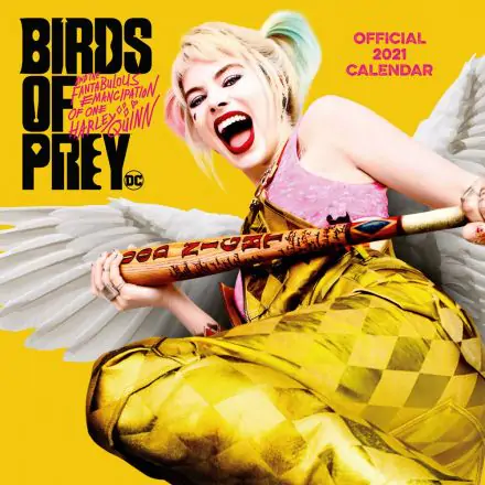 Birds Of Prey 2021-es felakasztható naptár termékfotó