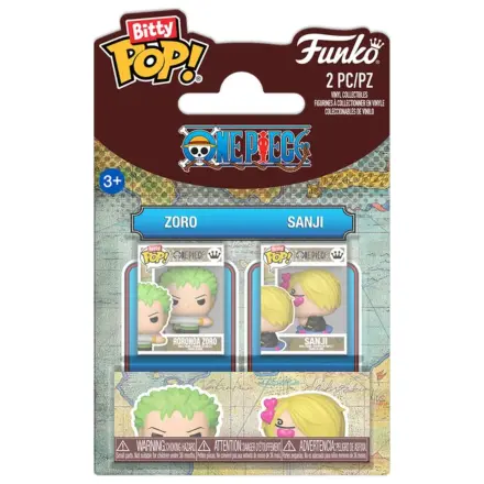 Bitty Funko POP 2db-os figura csomag One Piece Zoro & Sanji termékfotó