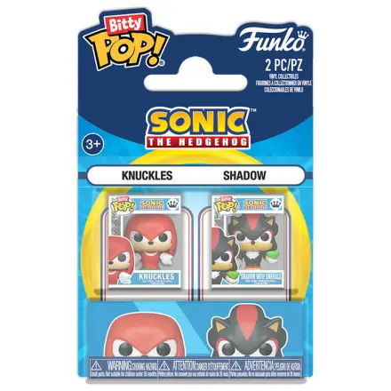 Bitty Funko POP 2db-os figura csomag Sonic The Hedgehog - Knuckles & Shadow termékfotó