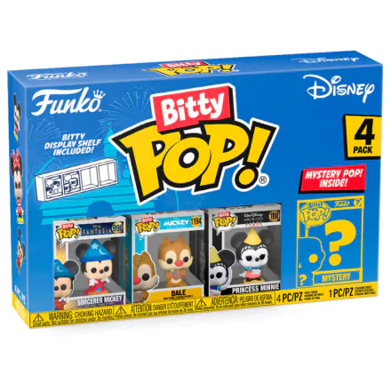 Funko Bitty POP 4 db-os figura csomag Disney Sorcerer Mickey termékfotója